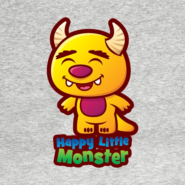 Happy Little Monster by avertodesign